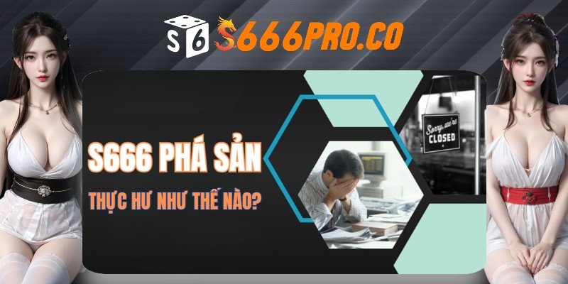 Thông tin về sự việc nhà cái S666 phá sản Thông tin về sự việc nhà cái S666 phá sản